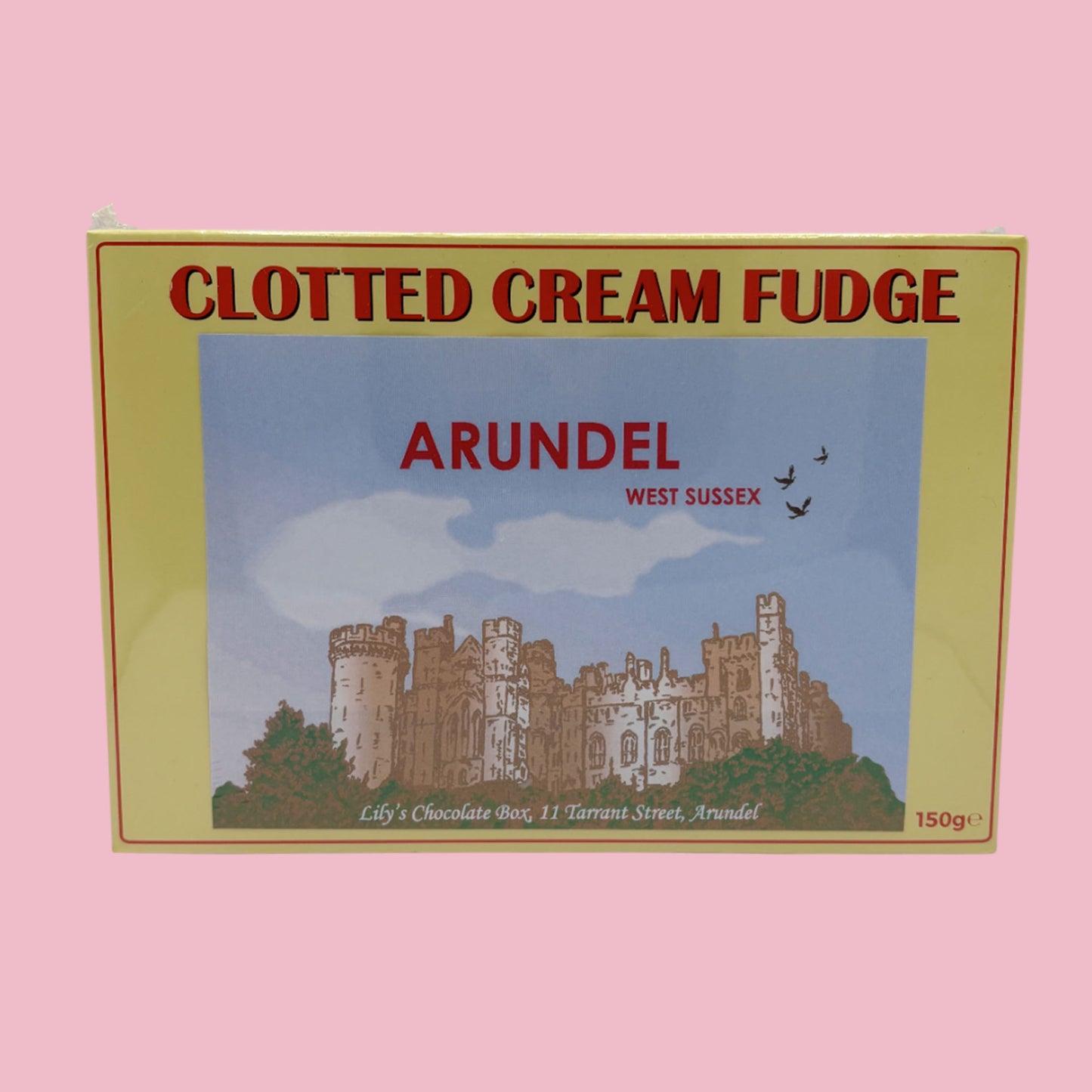 Arundel Fudge Box, Clotted Cream, 150g