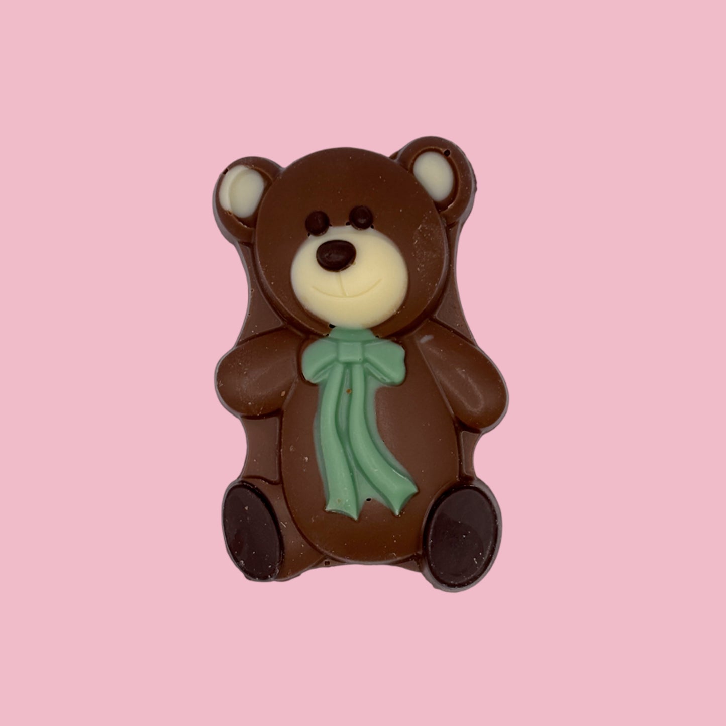 Chocolate Bear With Bow