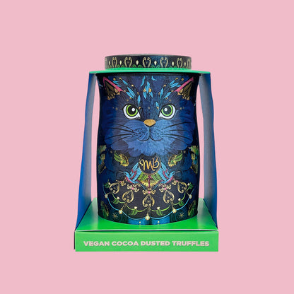 Monty Bojangles  Cat, Midnight Prince (Nibs Nights Cocoa Dusted VEGAN Truffles 135g)