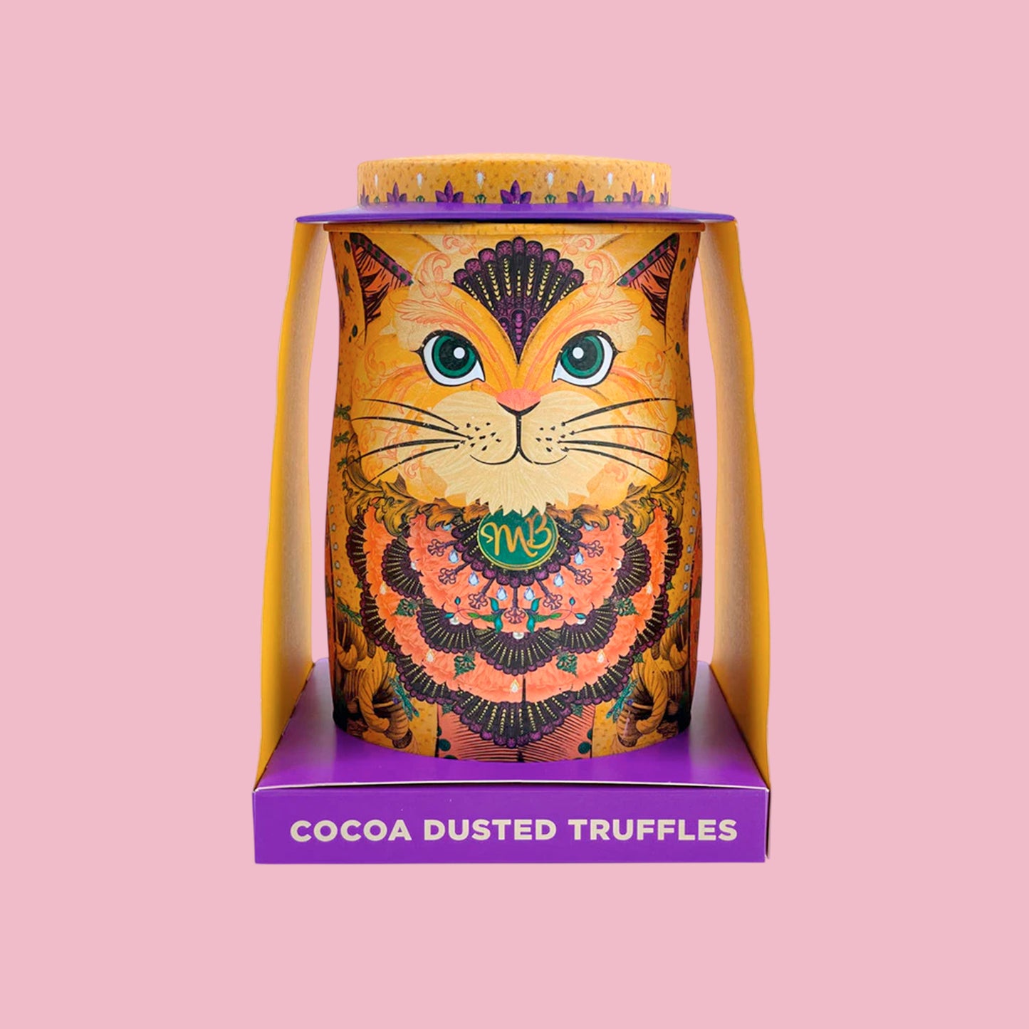 Monty Bojangles Cat, Savanna Gold (Flutter Scotch Cocoa Dusted Truffles 135g)