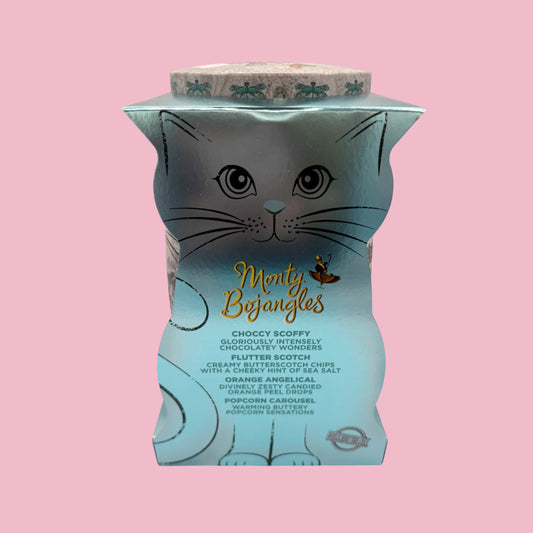 Monty Bojangles, Diamond Empress cat (Assorted Cocoa Dusted Truffles 200g)
