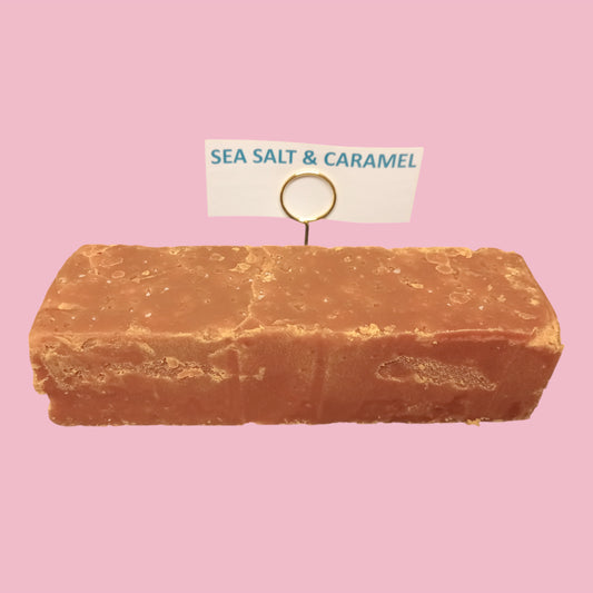 Sea Salt & Caramel Fudge