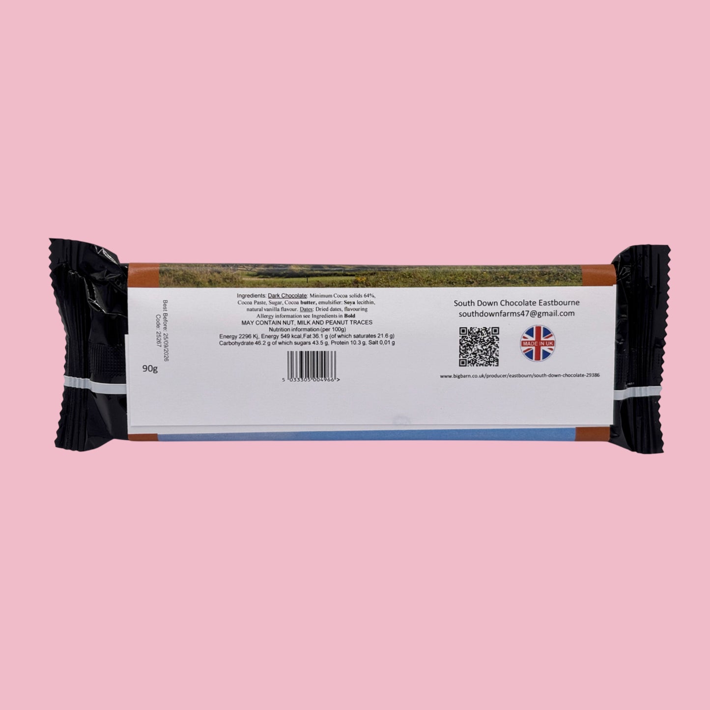 South Downs (Date Fruit) Chocolate