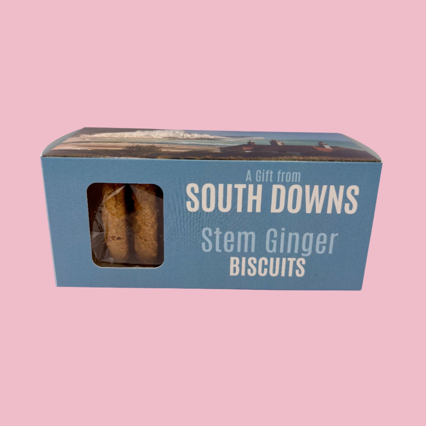 South Downs Stem Ginger Biscuits