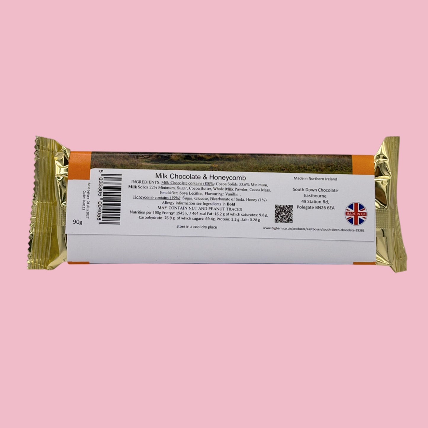 South Downs Milk Chocolate Honeycomb